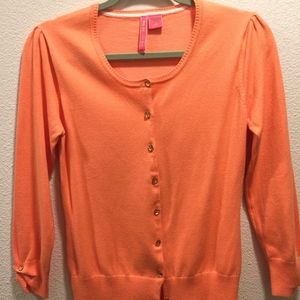 Spring is Coming - Peach Cardigan